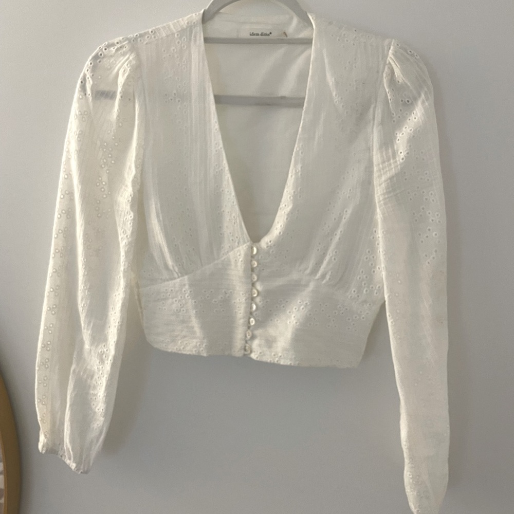 Size Small White blouse